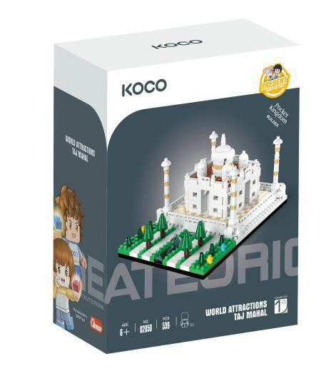 Stavebnica mini Taj Mahal 539 ks Koco