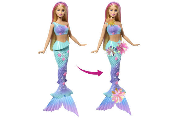 Barbie Kúzelná kvetinová morská víla - Blondínka