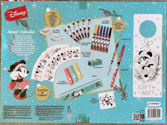 Adventný kalendár Disney Minnie