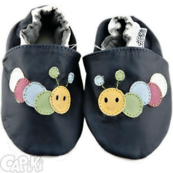 Kožené capáčky 18-24 m (22/23) 15,5 cm Capiki