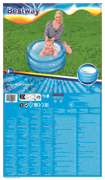 Nafukovací bazénik 70 x 30 cm Bestway