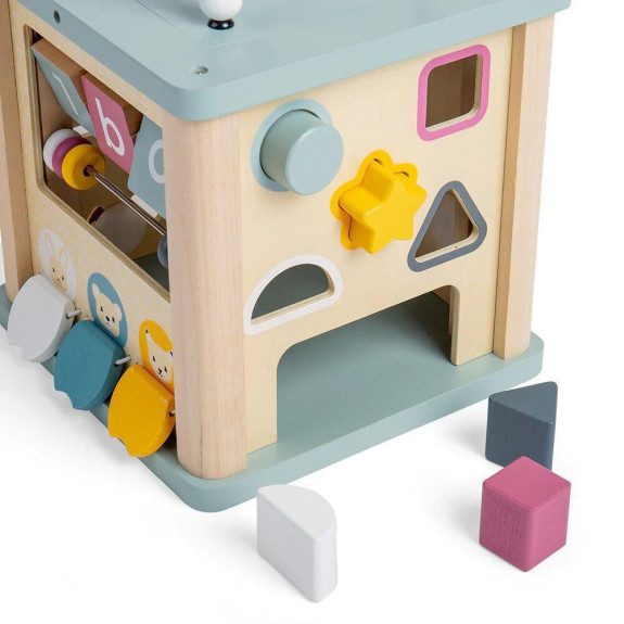 Baby Motorická aktívna kocka Bigjigs