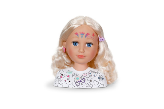 Kreatívna česacia hlava Baby born