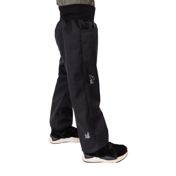 Detské softshellové nohavice s baránkom Lamb Black Esito
