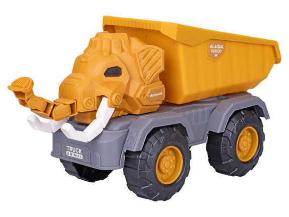 Auto stavebná sklápačka/mamut 26 cm pohyblivé časti