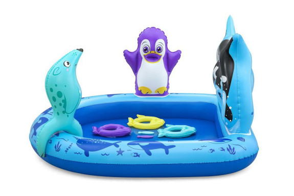 Nafukovacie hracie centrum Polar Pals, 1,34 m x 1,31 m x73 cm