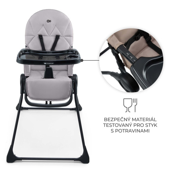 Stolička jedálenská Binci Kinderkraft