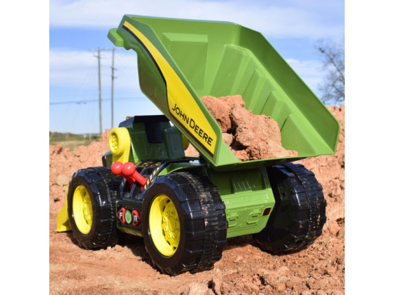 John Deere Kids - Sklápač a nakladač 2v1 so svetlami a zvukmi