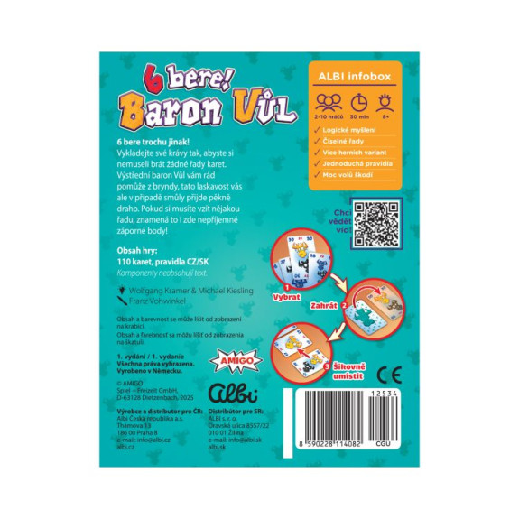 6 berie! Barón Vôl Albi