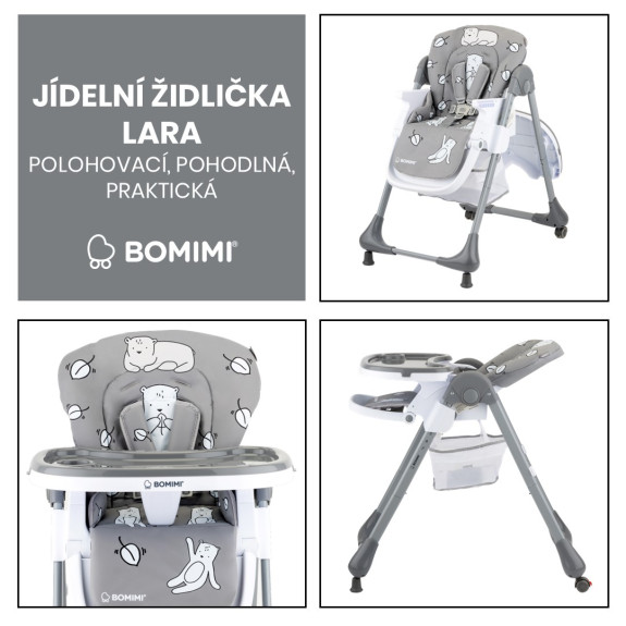 Jedálenská stolička Lara Bomimi