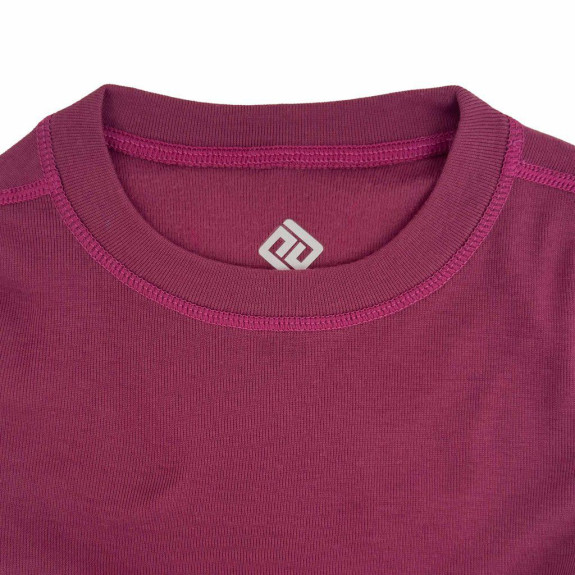 Dievčenská funkčná rýchloschnúca bielizeň - set tričko a nohavice fuchsia Pidilidi