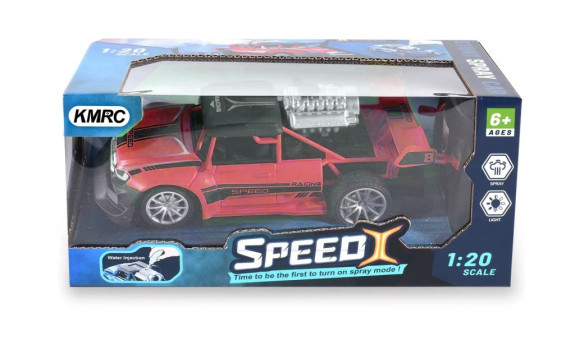 Auto RC 1:20 s efektom dymu