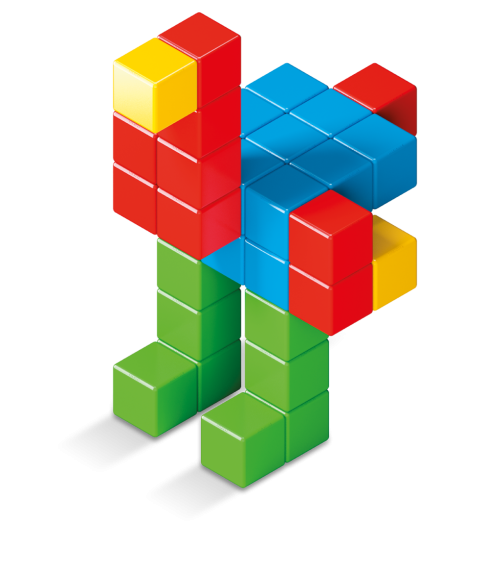 Geomag Magicube Full Color 64 dielikov