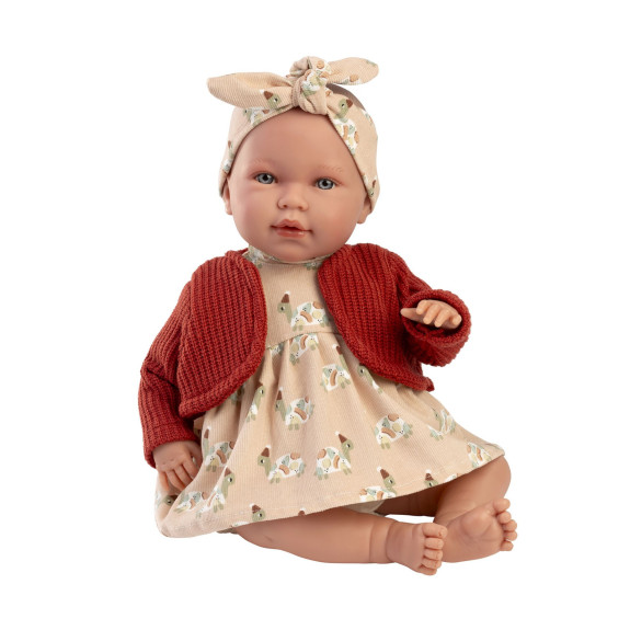 Obleček pre bábiku bábätko New Born veľkosti 40-42 cm s doplnkami Llorens