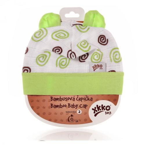 Bambusová detská čiapočka Kikko veľ. 2 (36-38cm)