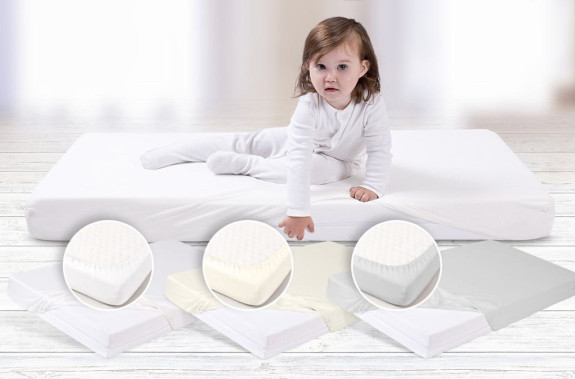 Bavlnená prestieradlo s gumou 60 x 120 cm Babymatex