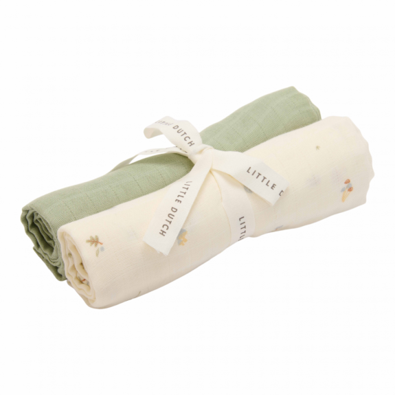 Plienky 70 x 70 cm 2 ks Little Dutch