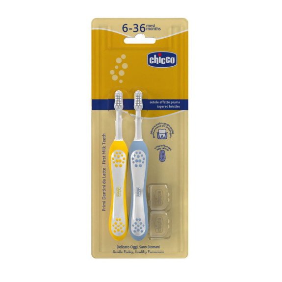 Set zubných kefiek pre deti 2 ks 6 - 36 m Chicco
