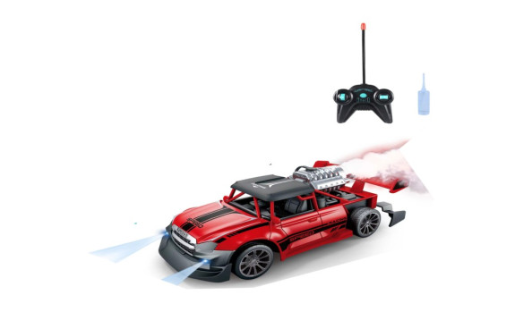Auto RC 1:20 s efektom dymu