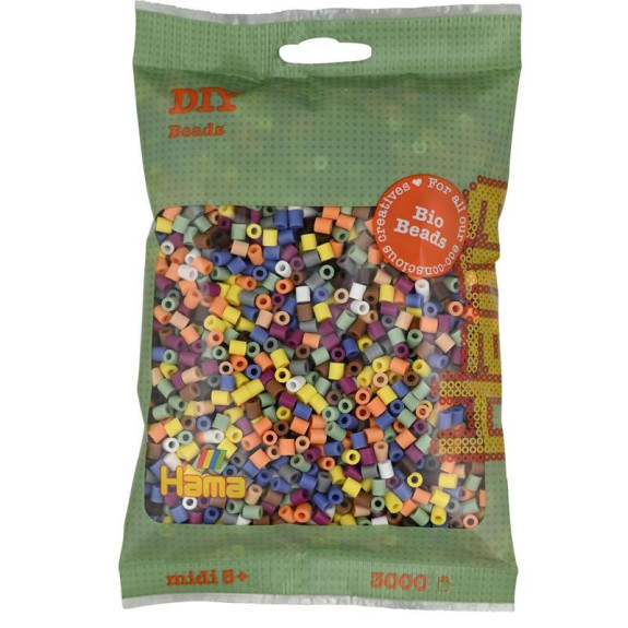 Zažehľovacie korálky BIO mix 3000ks 191-197 Hama