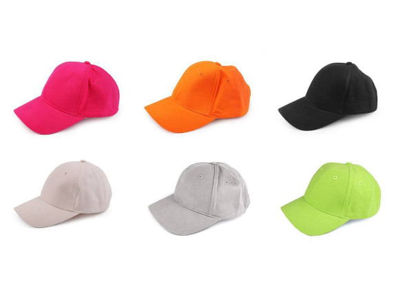 Bavlnená šiltovka unisex vhodná na dozdobenie