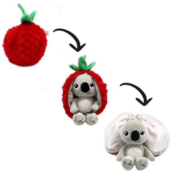 Flipetz 2 v 1 Plyšová koala / malina Tartlet