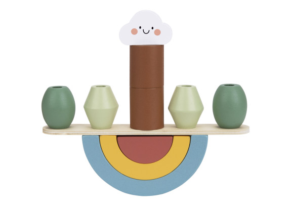 Balančná hra Zvieratá Pastel