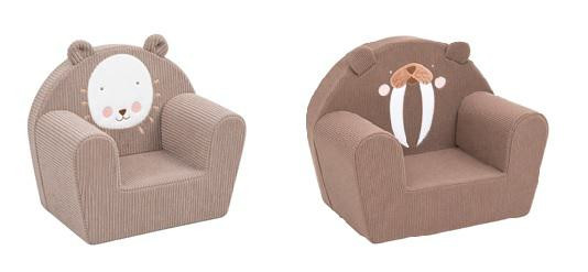 Detské kreslo Menčestrové New Baby Mrož