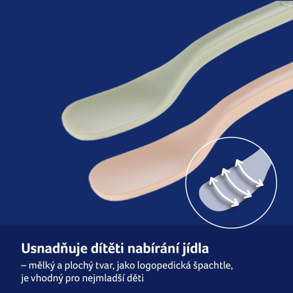 Prvé kŕmiace lyžičky 2 ks Lovi