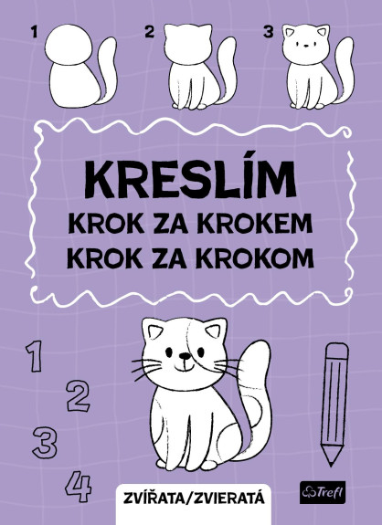 Pracovný zošit Kreslím krok za krokom zvieratá