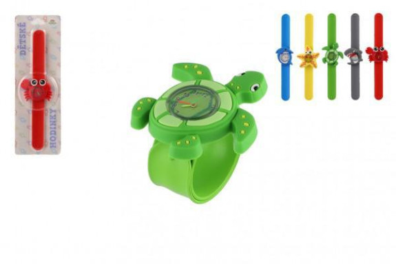 Hodinky detské samonavíjací morský svet silikón 22 cm