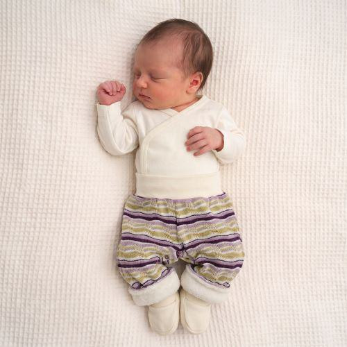 Pletené nohavice do pása Baby Service