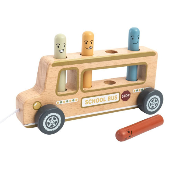 Vystreľovacia hra Školský autobus 2Kids Toys