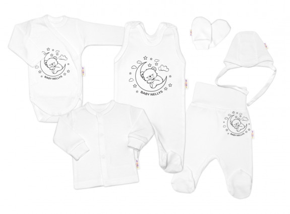 Súpravička do pôrodnice 6D Medvedík na nechtíka Baby Nellys