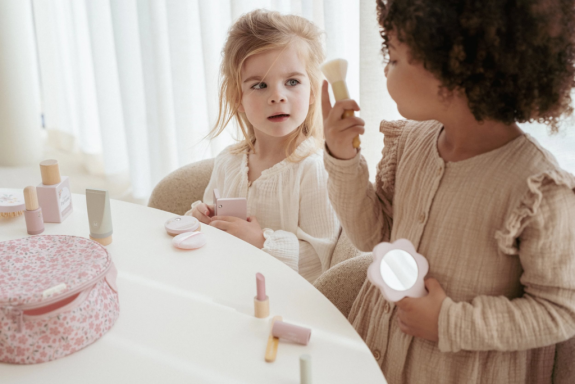 Kozmetická taštička s príslušenstvom Pink Little Dutch