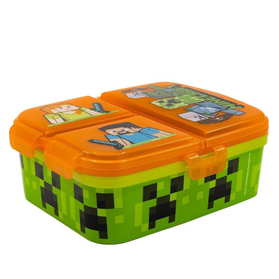 Olovrantový box s priehradkami 550 ml Minecraft