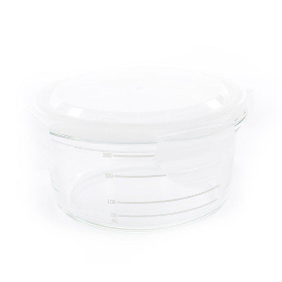 Sklenené misky s viečkami B-Glass Bowls 280 ml Bo Jungle