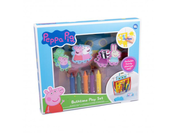 Zábavný set na hranie do vane Peppa Pig