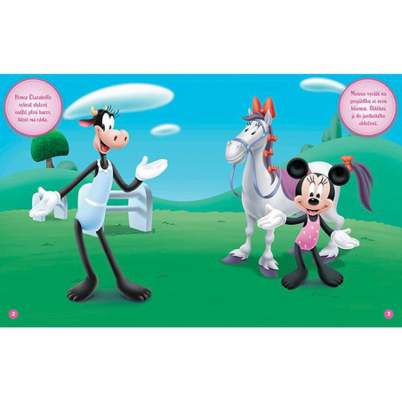 Trblietavé obliekanie Minnie