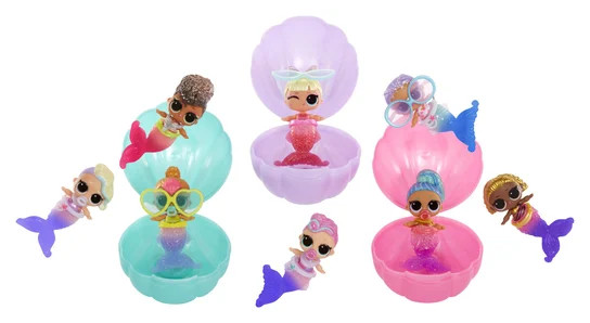 L.O.L. Surprise Mermaids New Baby Sisters PDQ