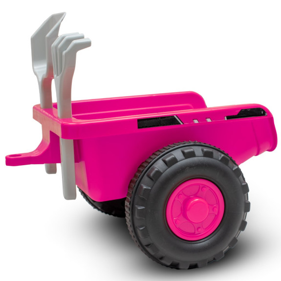 Detské odrážadlo traktor s vlečkou Benny Baby Mix