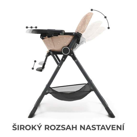 Jedálenská stolička Foldee Kinderkraft