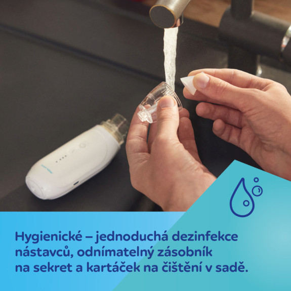 Náhradné diely pre elektrickú nosnú odsávačku Easy&Natural Canpol babies