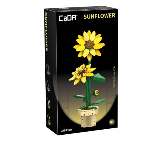 Stavebnica Sunflower 27,4 cm Cada