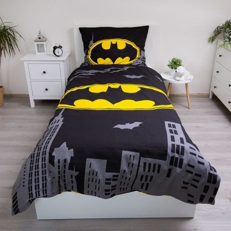 Obliečky Batman "The Emblem" 140 x 200, 70 x 90 cm Jerry Fabrics