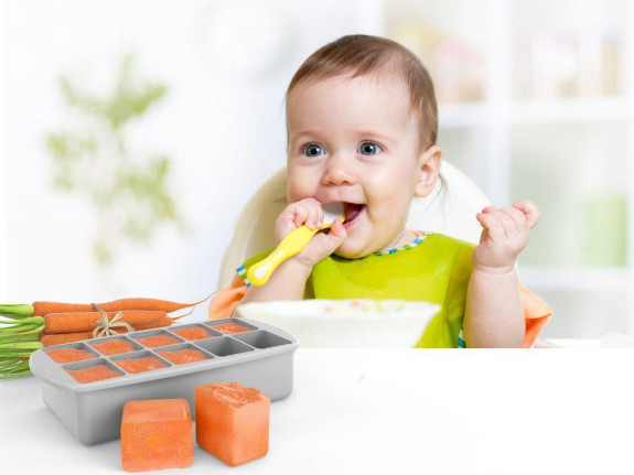 Silikónová mraziaca forma na príkrmy Melii