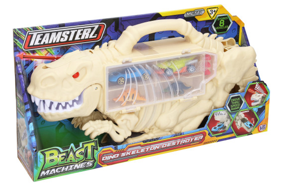 Dino s autami strieľajúce 47 cm