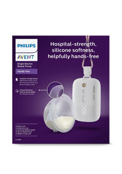 Odsávačka materského mlieka elektrická Hands-Free Premium Plus SCF531/11 Philips Avent