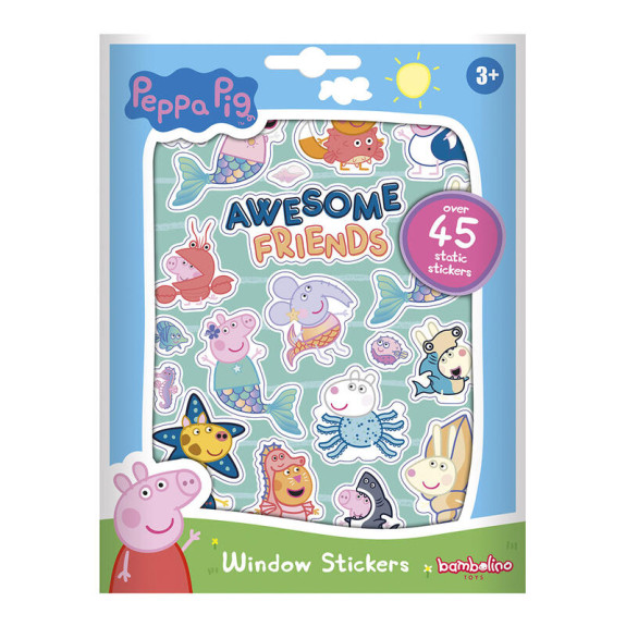 Okenné dekorácie Peppa Pig Totum