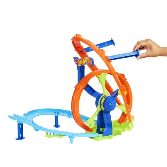 Hot Wheels dráha reťazový náraz